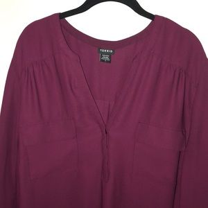 3/4 sleeve nice blouse!